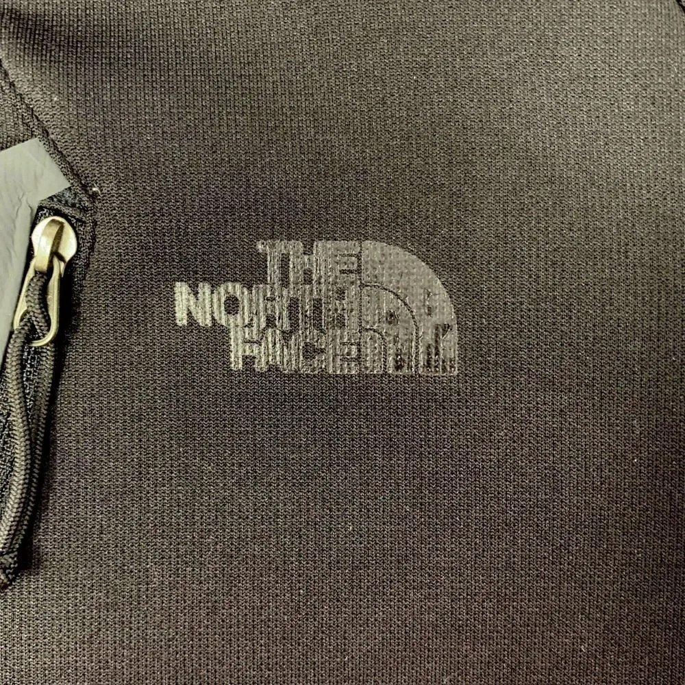 The North Face‎ Men's Pullover Sweatshirt 1/4 Zip Black Size Large